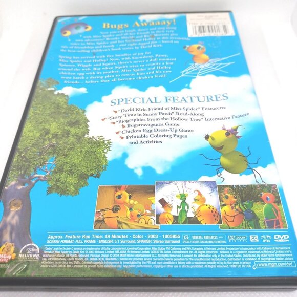Miss Spider's Sunny Patch Kids DVD - Picture 2 of 3